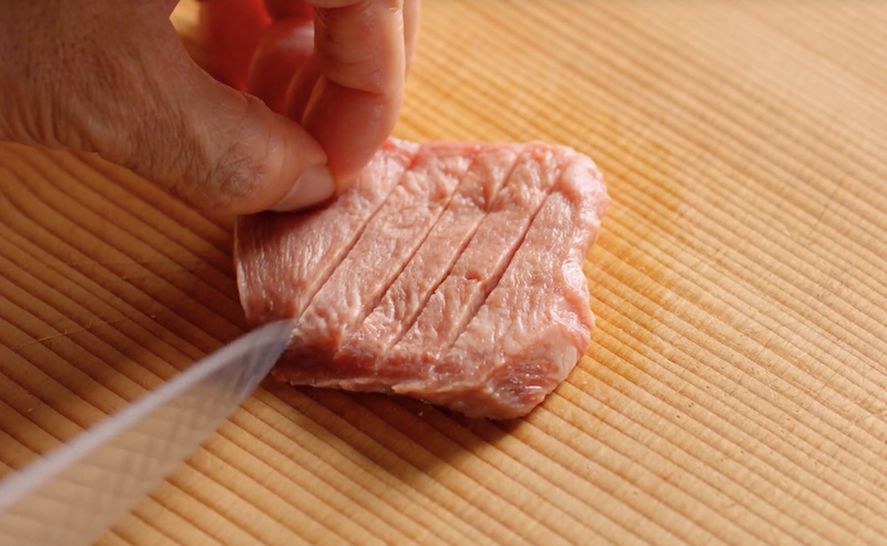 1頭から200gしか取れない「芯」だけを使った大トロ牛たん｜仙台